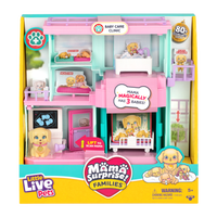 Little Live Pets Mama Surprise Families S1 Baby Care Clinic toy in packaging.